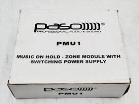 Paso Pmu-1 Pmu 1 Music On Hold Zone Module With Switching Power Supply